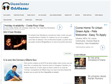 Tablet Screenshot of cancionescristianas.org